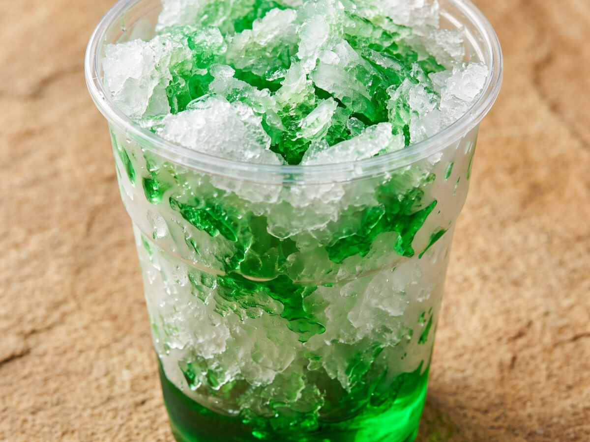 Grattachecca alla menta