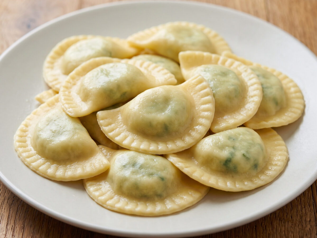 Halbmond-Pasta aus Apulien