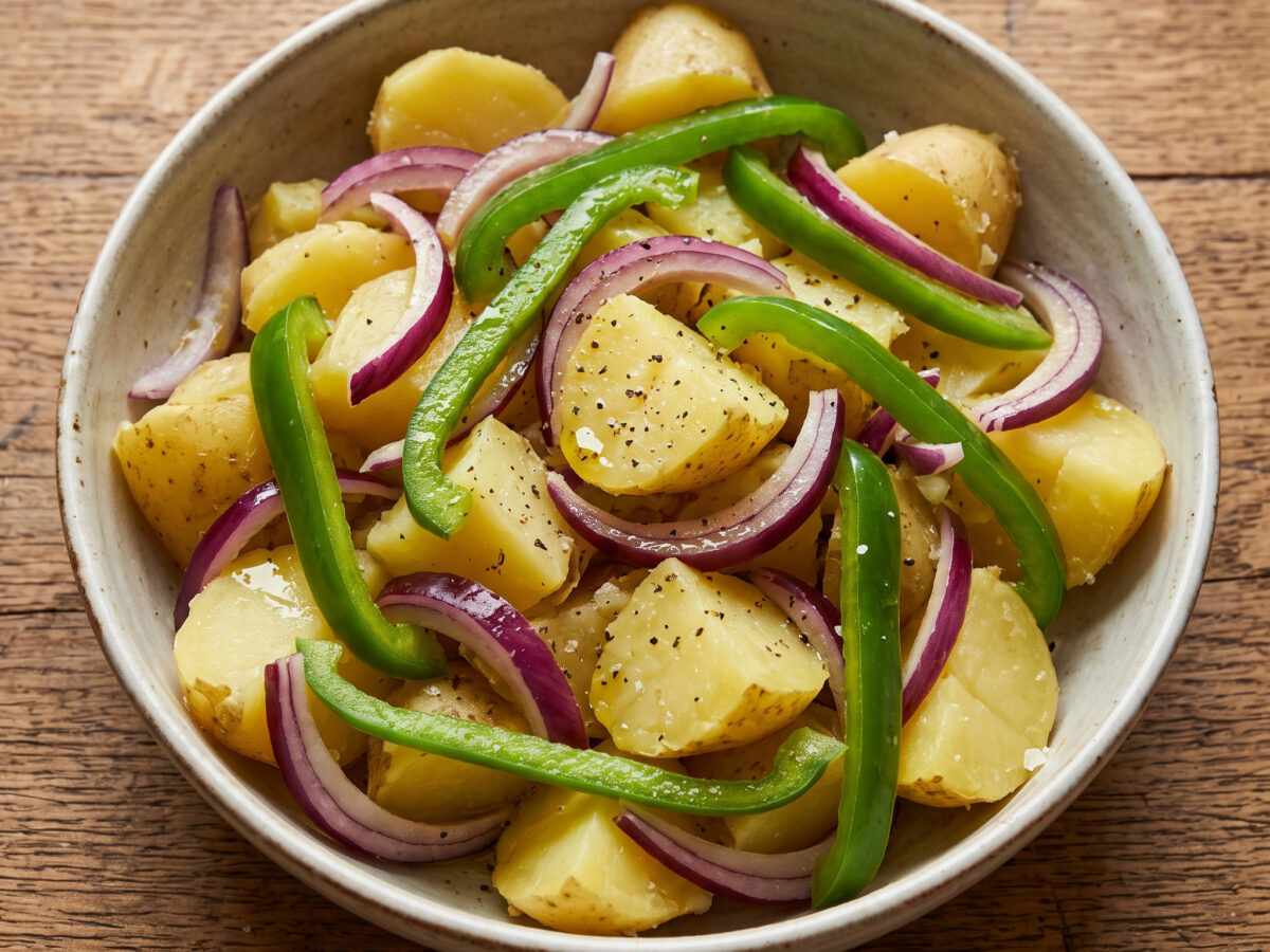 Kartoffeln, Paprika, Zwiebeln: Kalabrien auf dem Teller