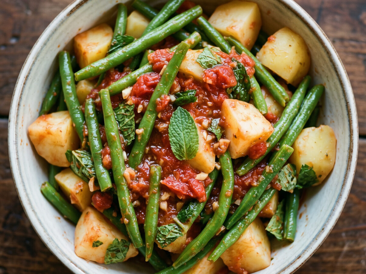 Insalata di fagiolini e patate