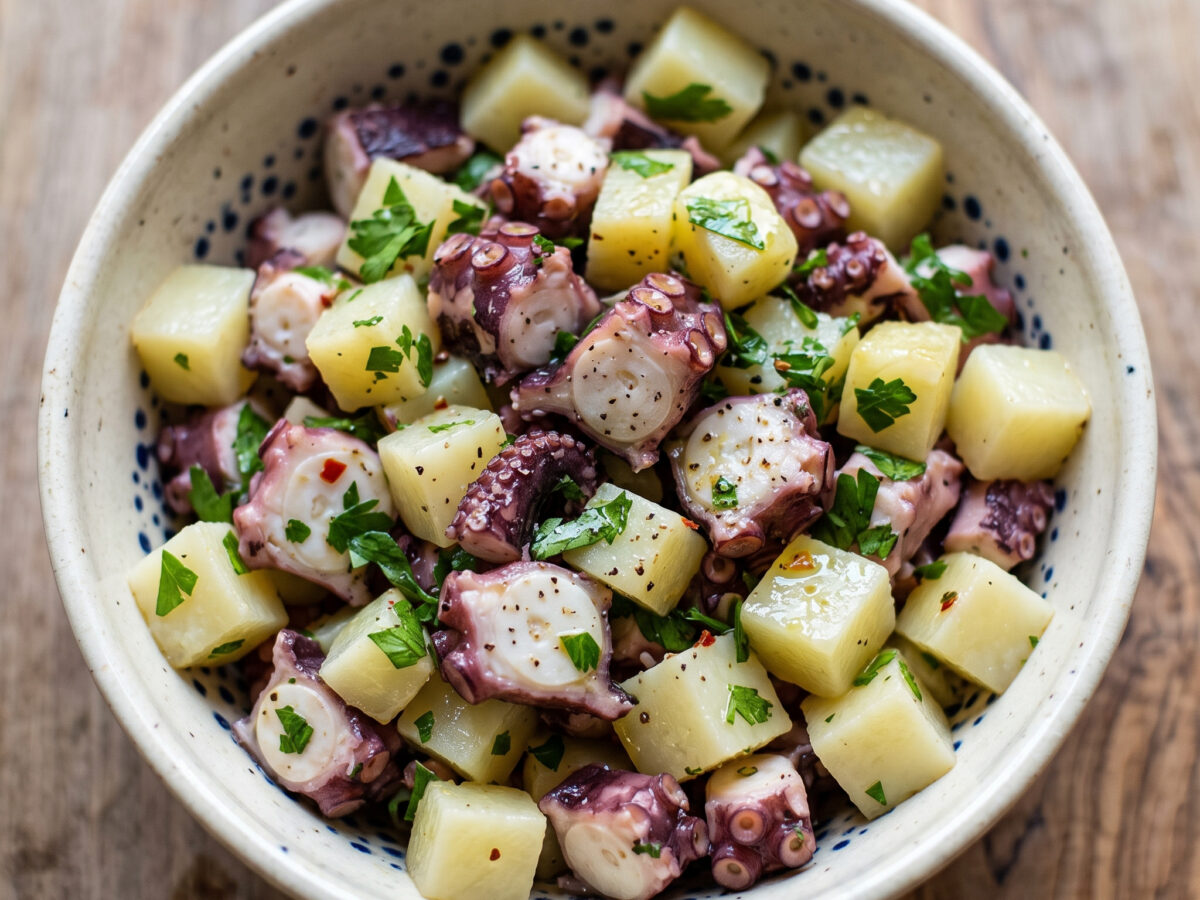 Insalata di polpo e patate