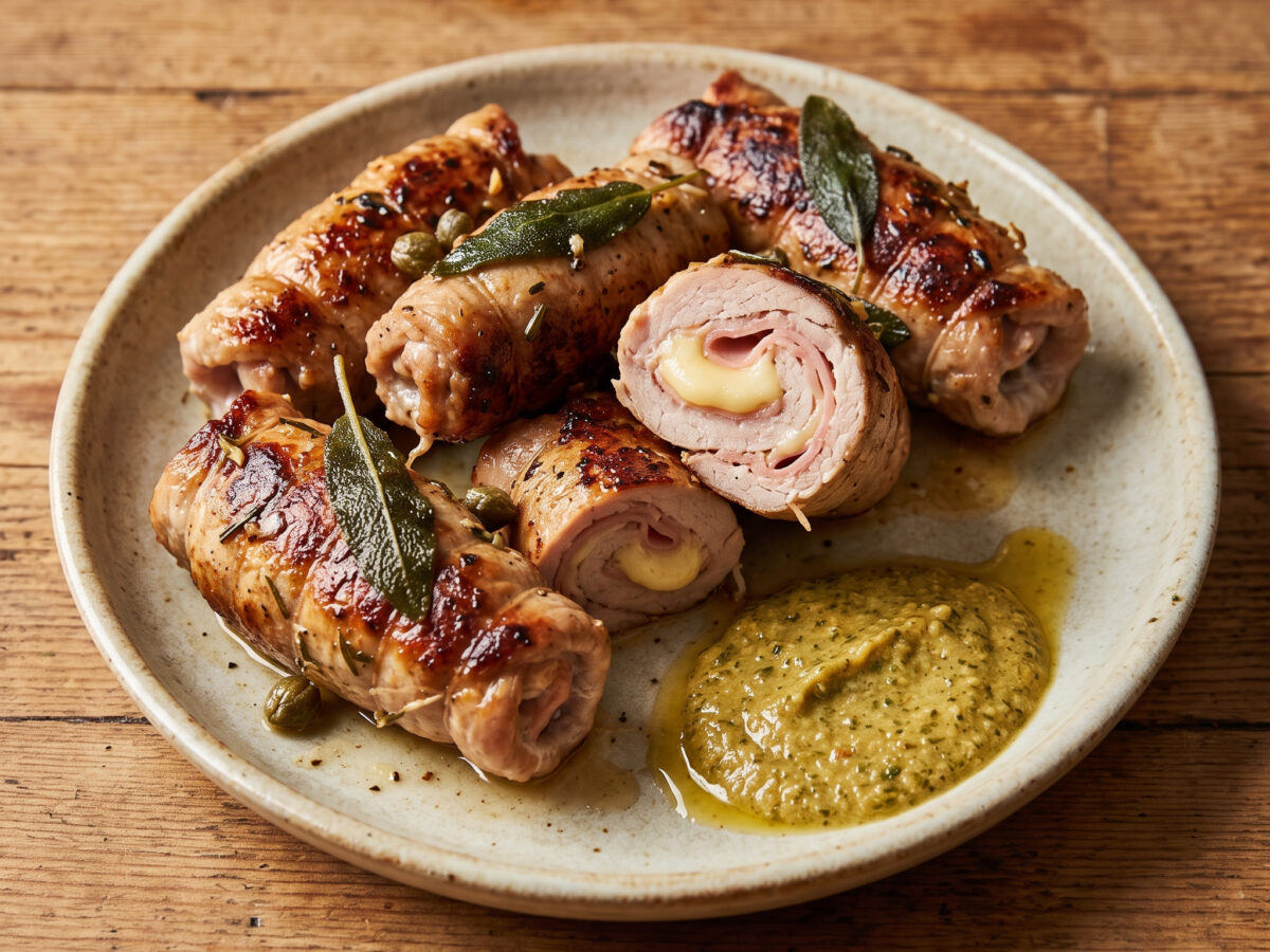 Involtini di maiale alla toscana