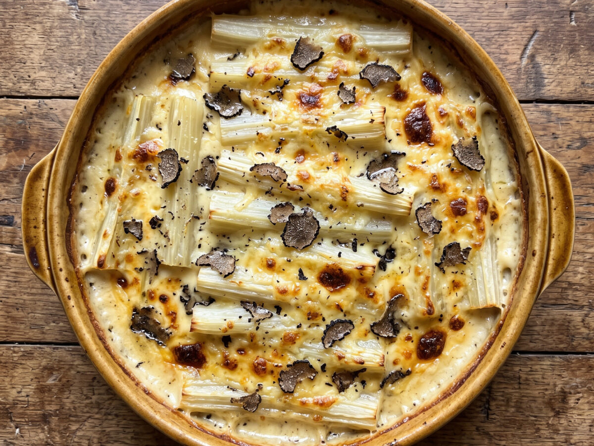 Cardi gratinati al tartufo