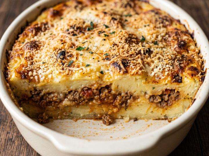Kartoffel-Sformato mit Bologneser Ragù