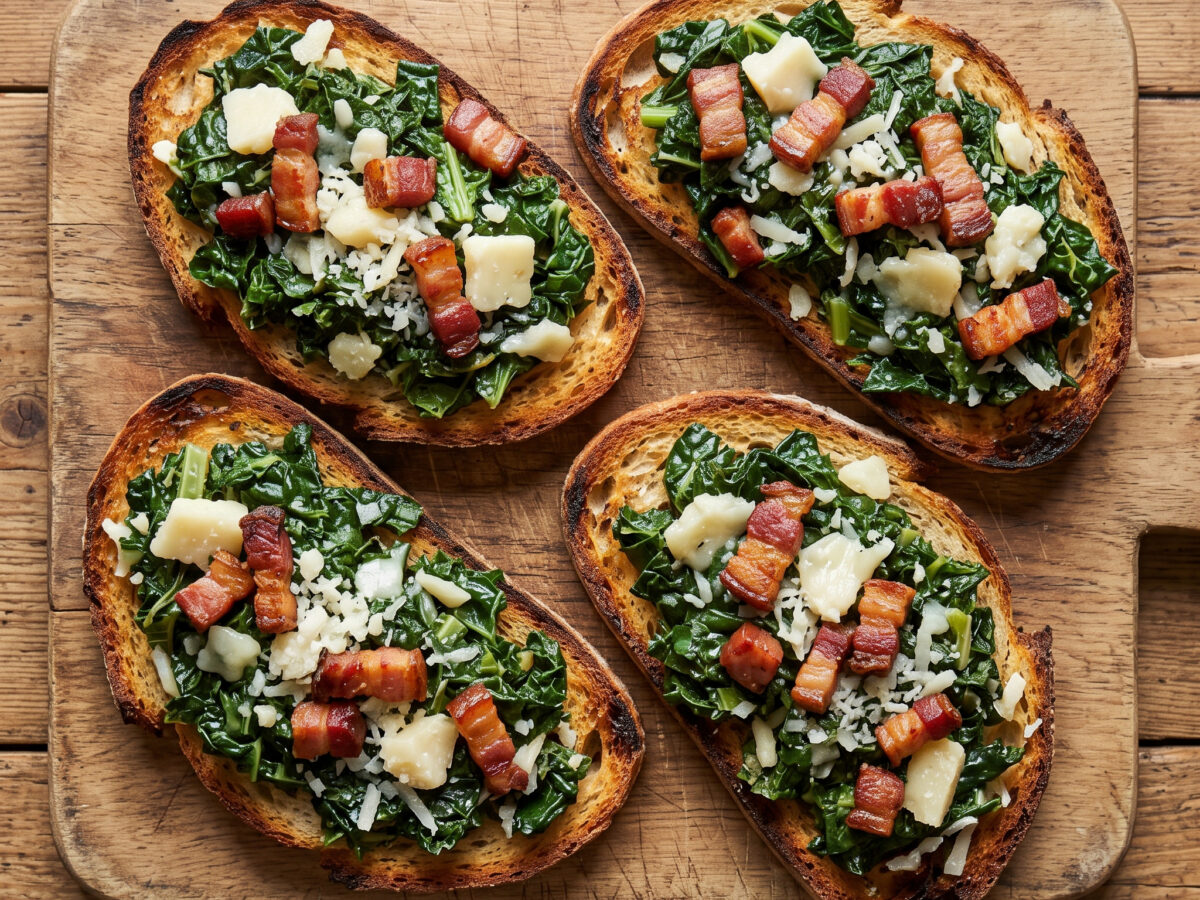 Knusperbrot trifft Cavolo nero