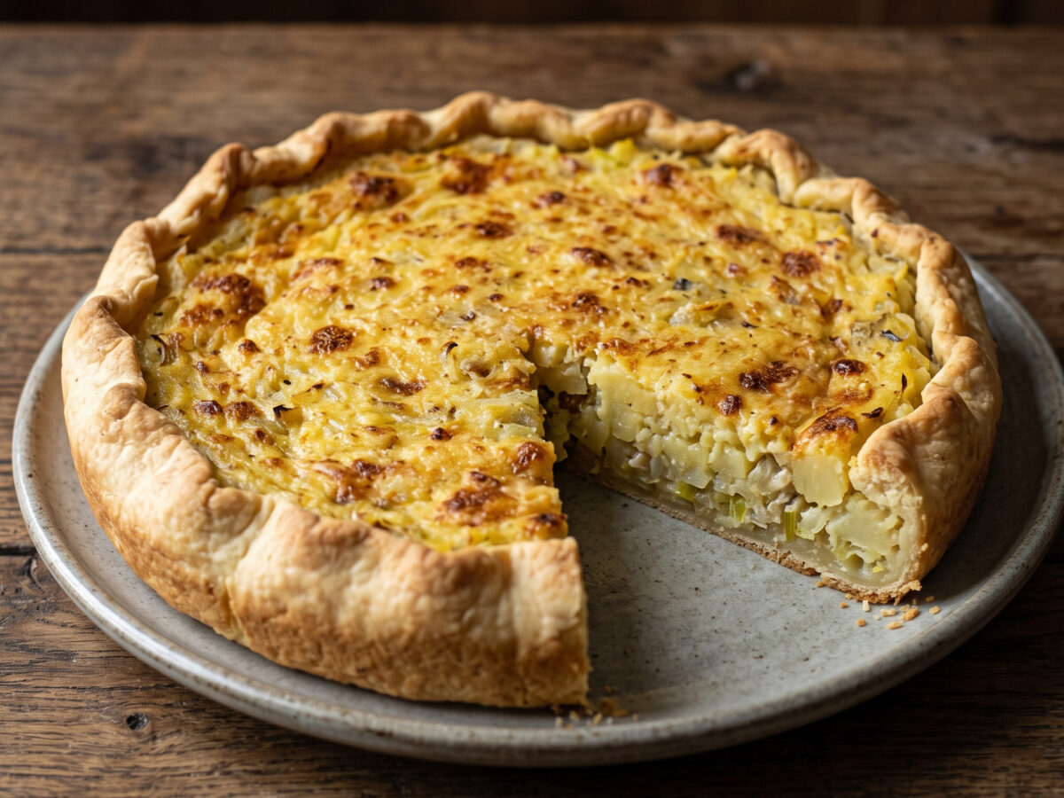 Knusprige Kartoffeltorte aus den Trentiner Tälern