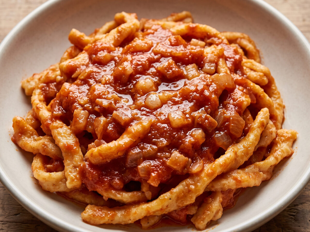 Lardiata aus Kampanien – kräftiger Sugo mit Lardo