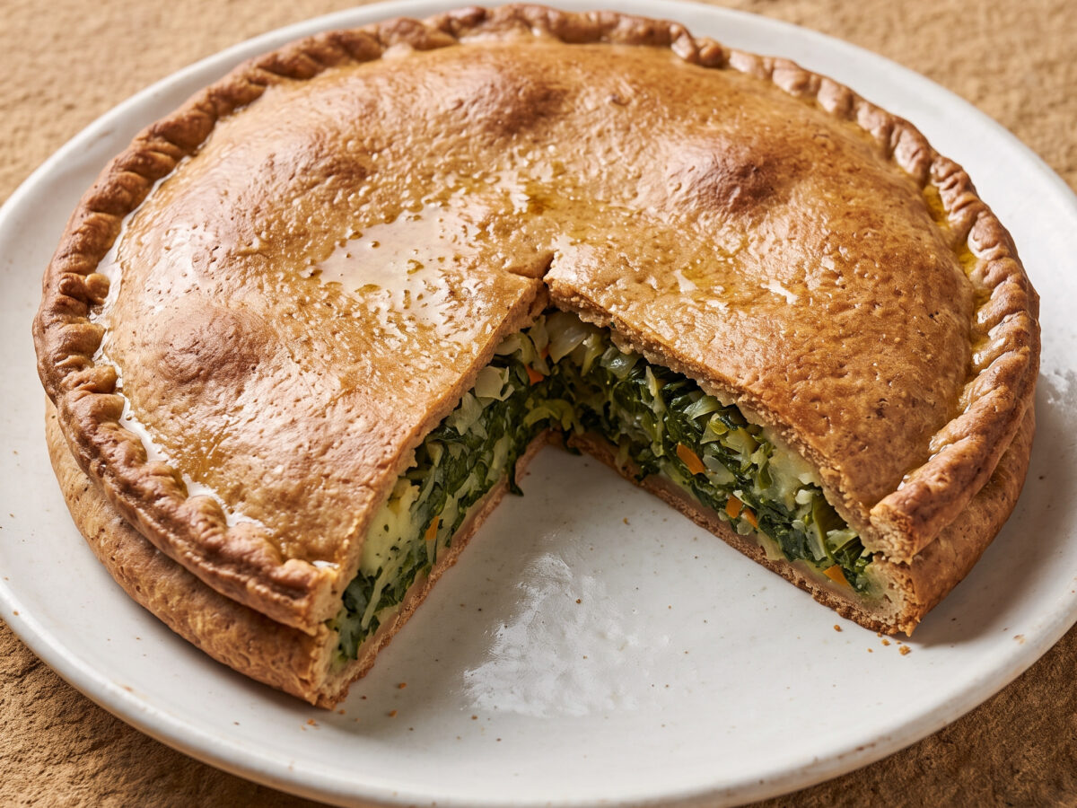 Lâs tòrte d'èrbo: Gemüsetorte aus dem Piemont