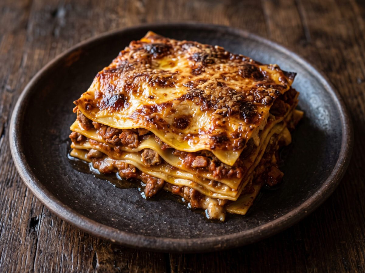 Lasagne al cinghiale aus Umbrien