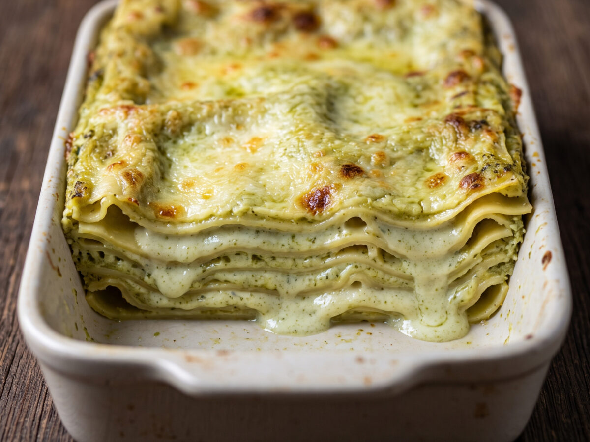 Lasagne al pesto: Ligurien aus dem Ofen