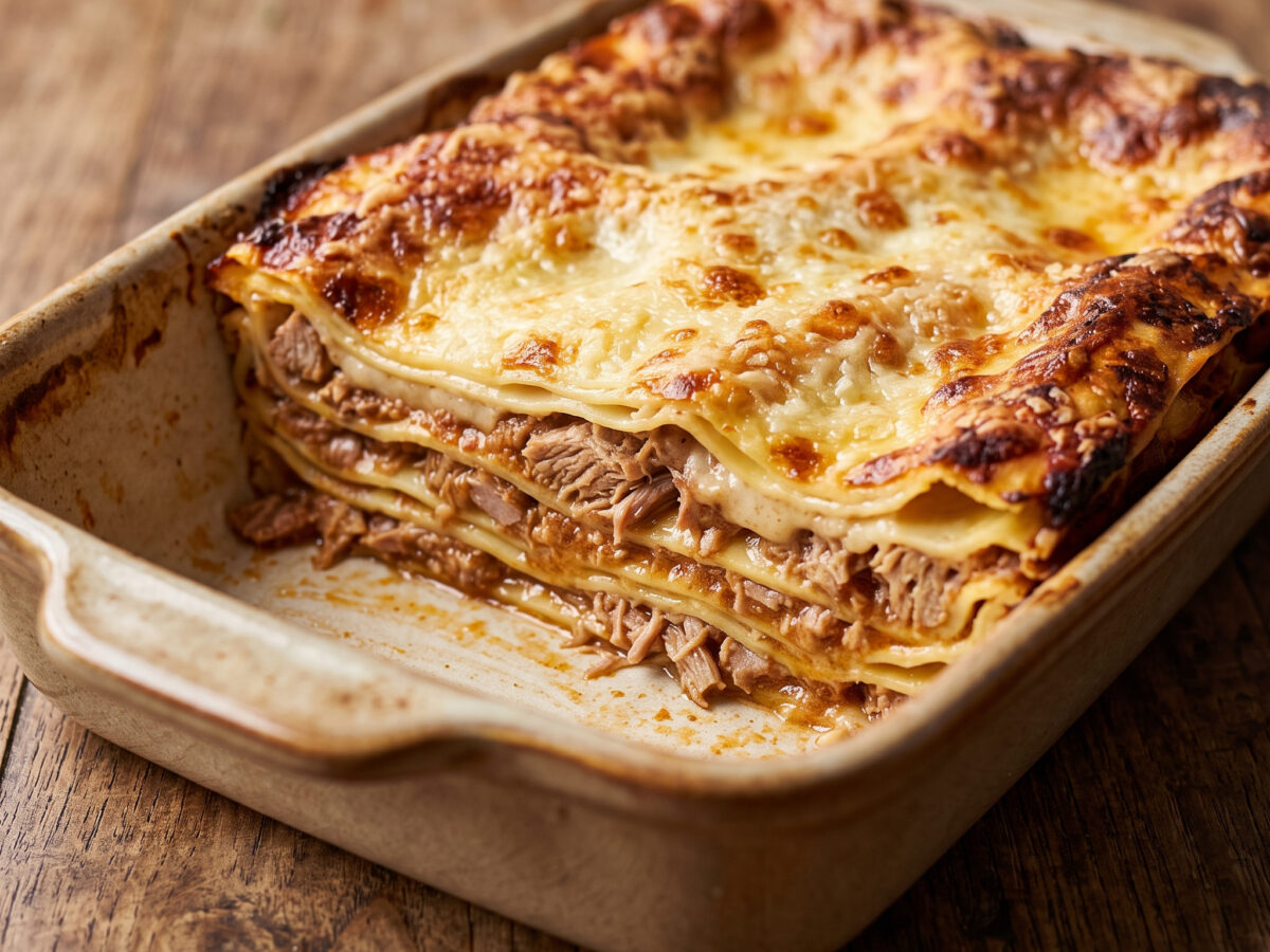 Lasagne al ragù di coniglio
