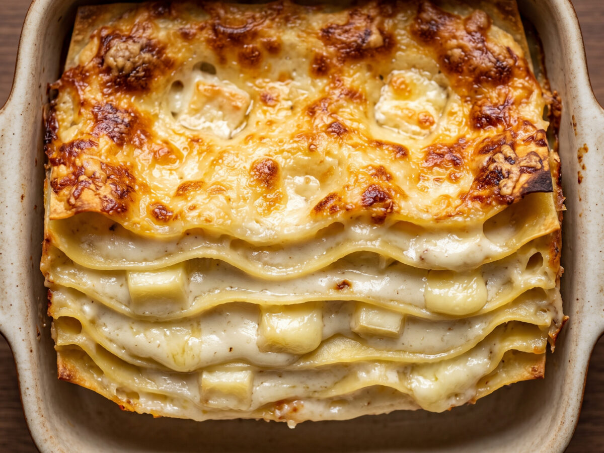 Lasagne al Taleggio aus der Lombardei
