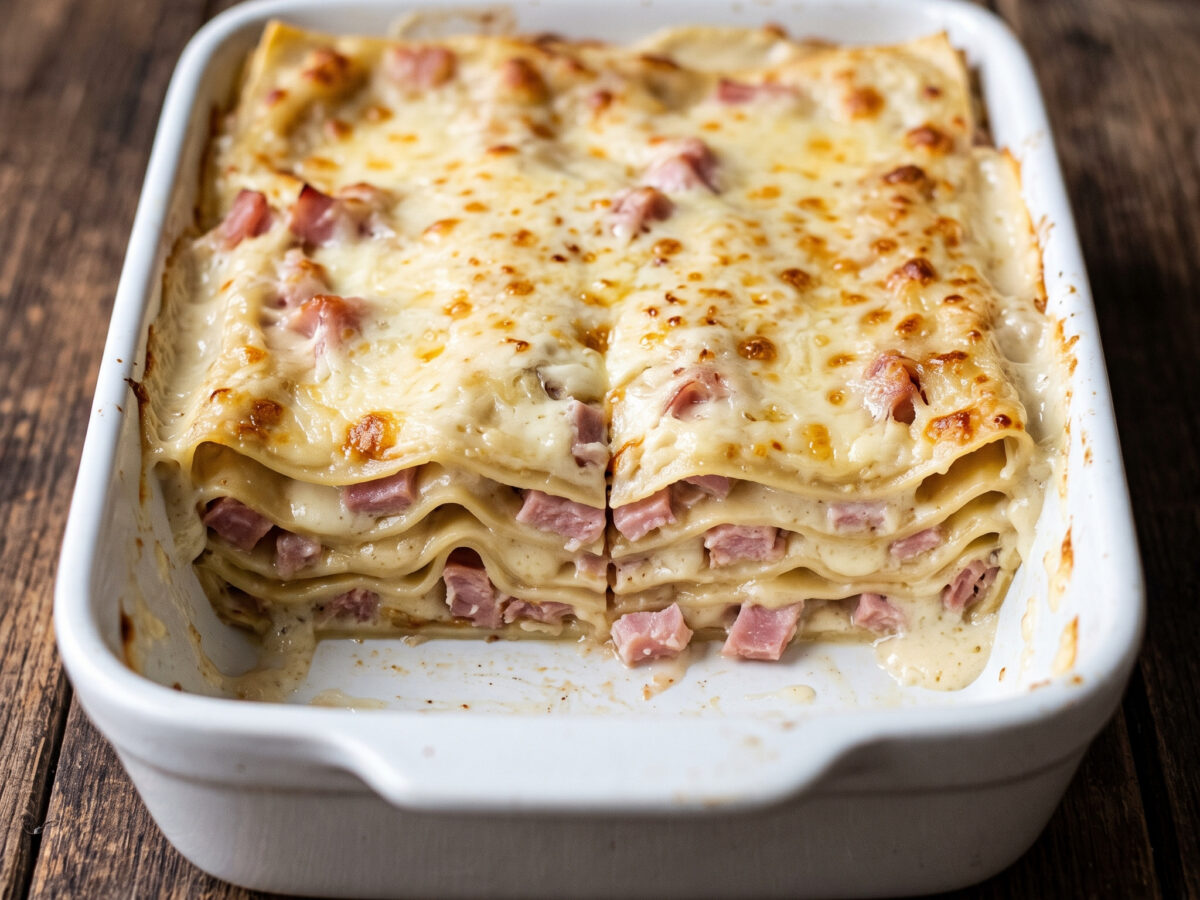 Lasagne alla valdostana aus dem Aostatal