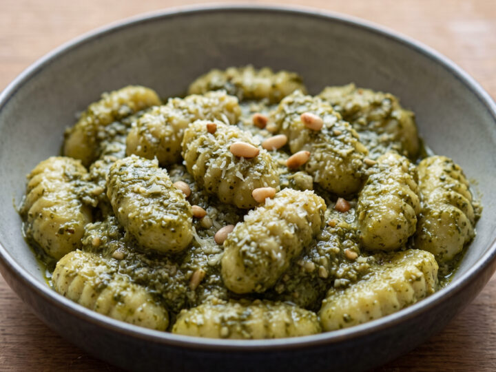 Ligurische Kartoffelnocken mit Pesto