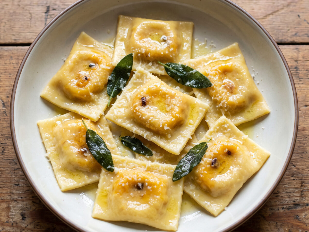 Tortelli di zucca mantovani: süß-würzige Pasta aus der Lombardei