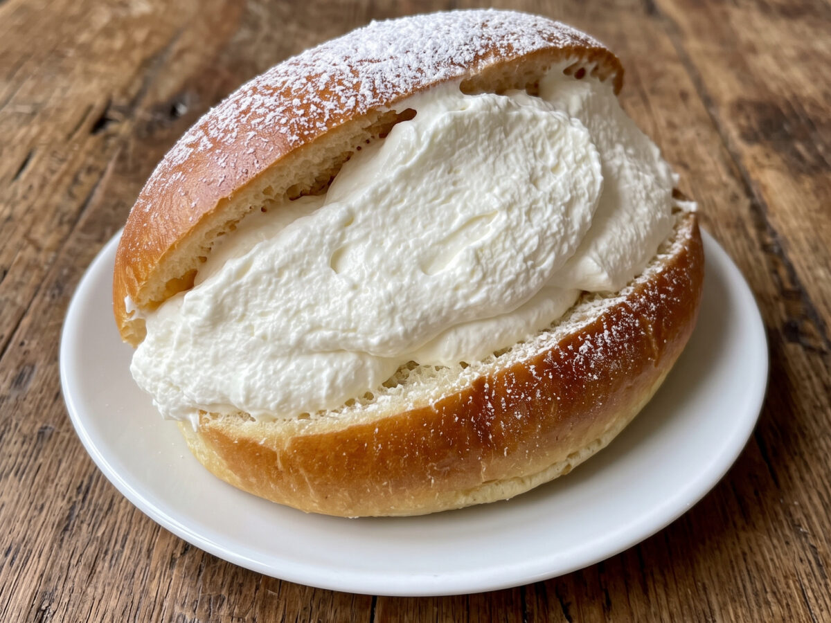 Maritozzo con la panna aus Latium