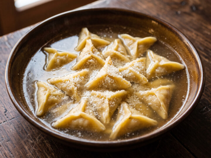 Marubini in brodo: Cremoneser Pasta aus der Lombardei