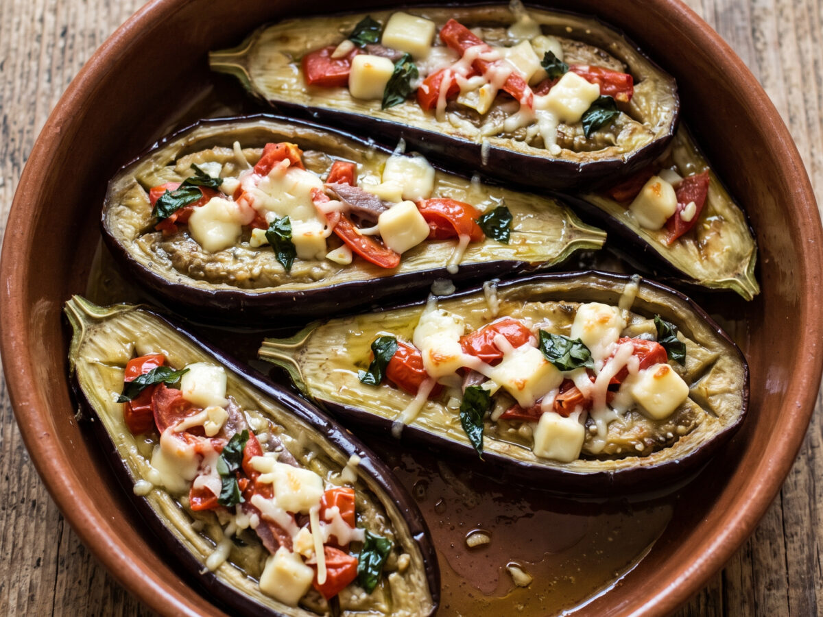 Melanzane ripiene alla catanese