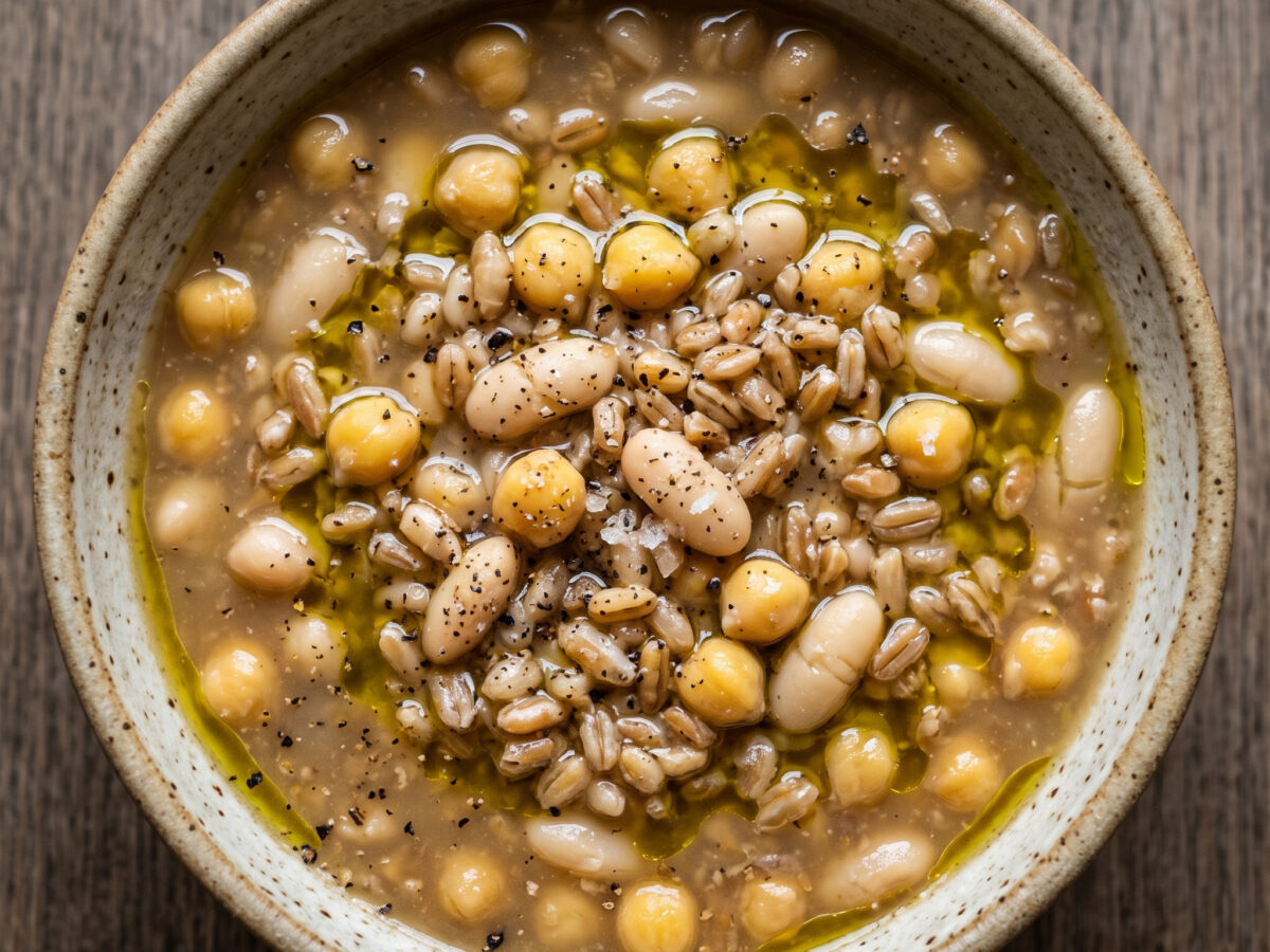Mesciua: Ligurische Hülsenfruchtsuppe aus La Spezia