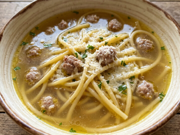 Natalini in brodo – ligurische Festtagssuppe