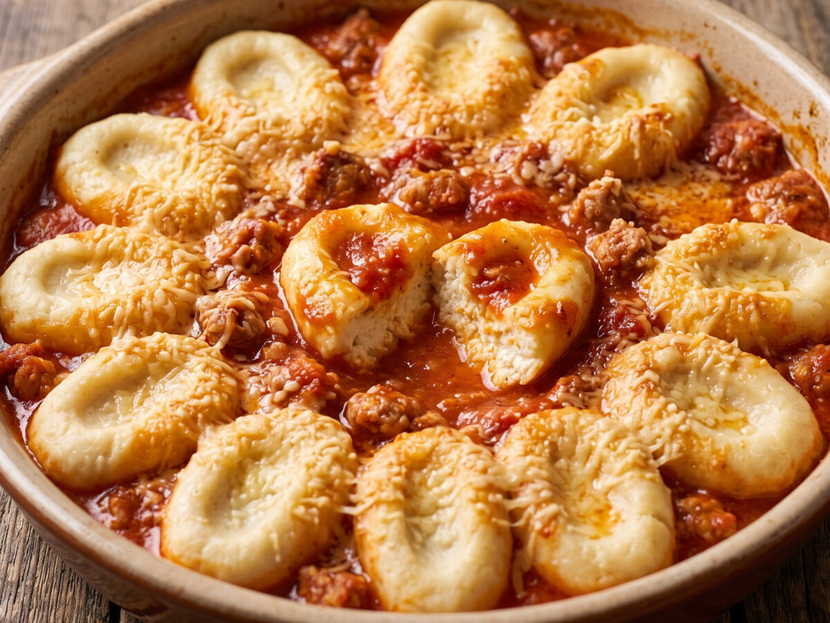 ’Ndunderi di Minori: Ricotta-Nocken mit Salsiccia-Ragù