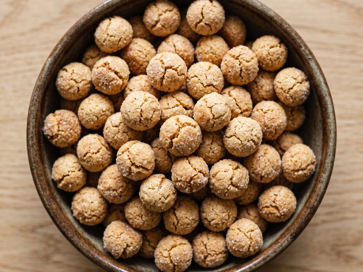 Nocciolini di Chivasso: piemontesisches Haselnuss-Konfekt