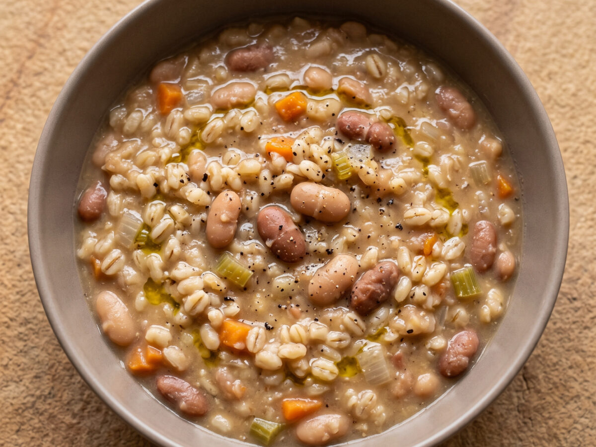 Orzo e fasoi aus Friaul-Julisch Venetien
