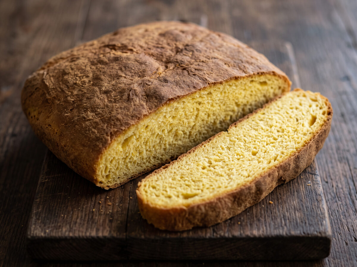 Pane giallo di Allumiere: goldgelber Brotlaib aus Latium