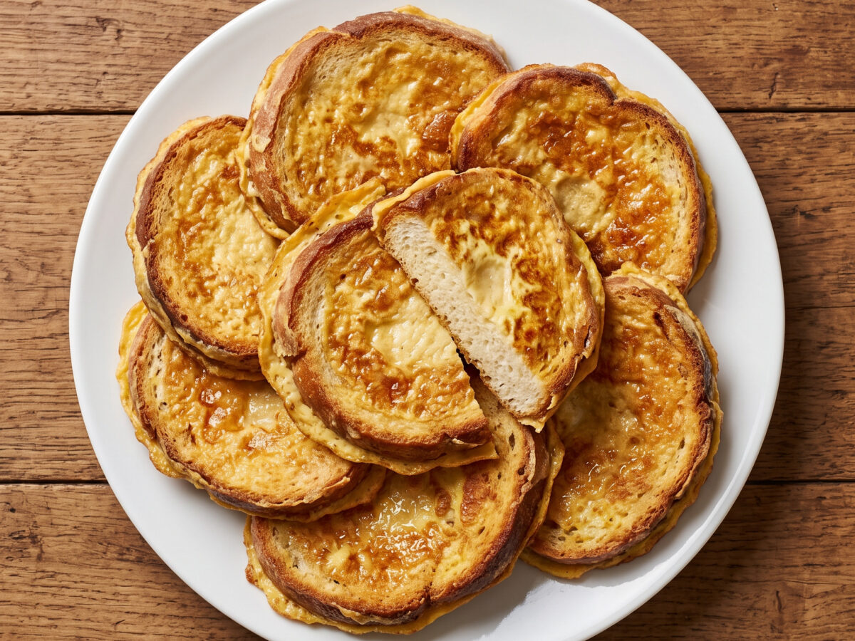 Pani indorau: Sardisches Brot goldbraun frittiert