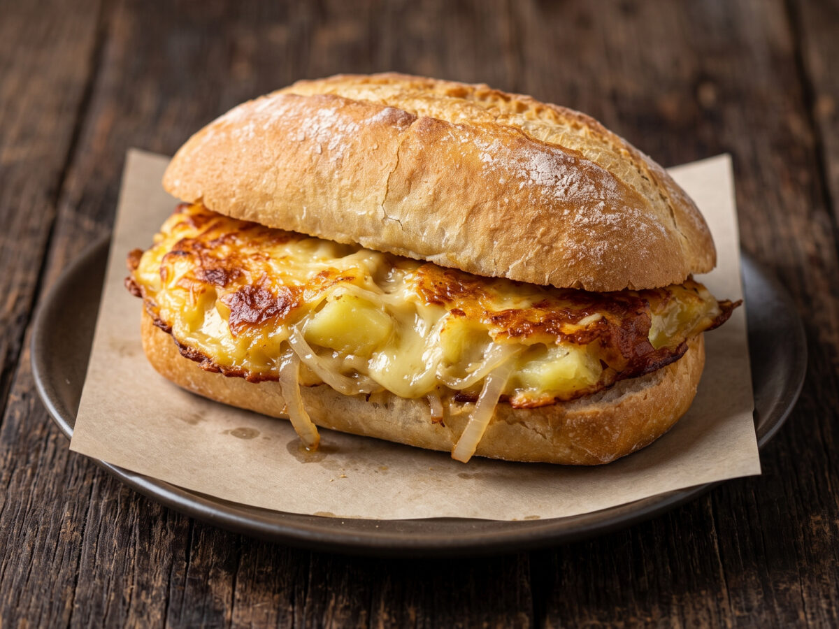 Panino al frico: Friulanisches Kartoffel-Käse-Herz im Brot