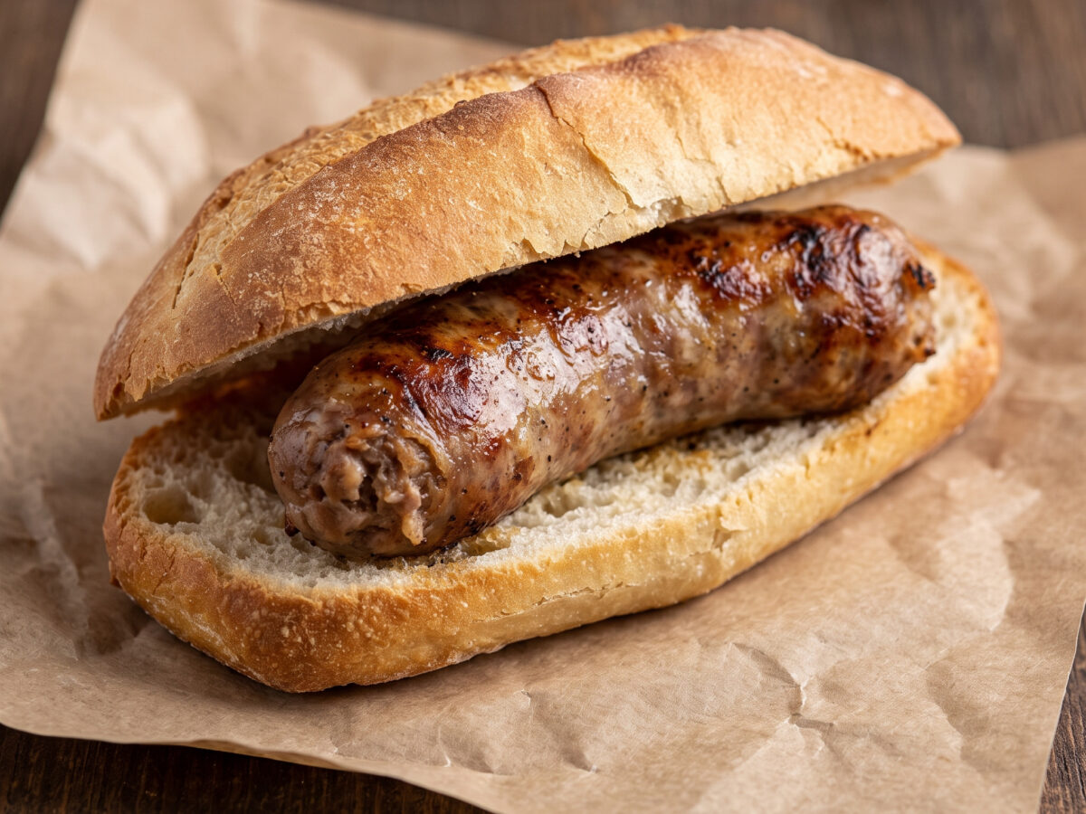 Panino con la salamella