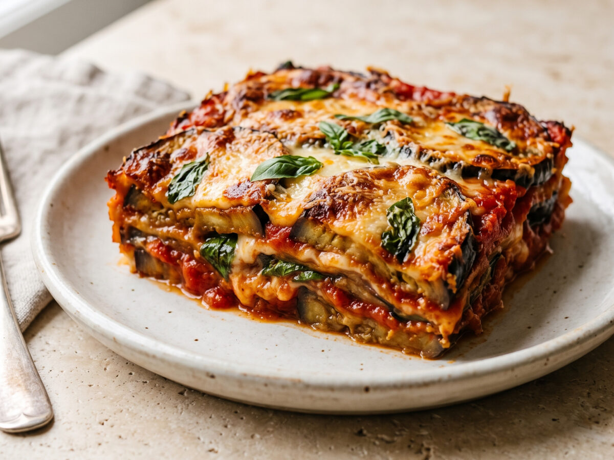 Parmigiana di melanzane aus Kampanien
