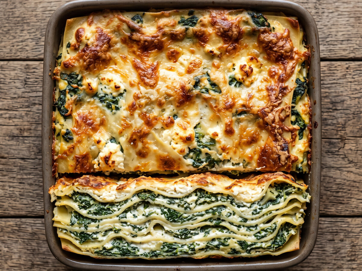 Umbrien aus dem Ofen: Pasta al forno mit Ricotta und Spinat