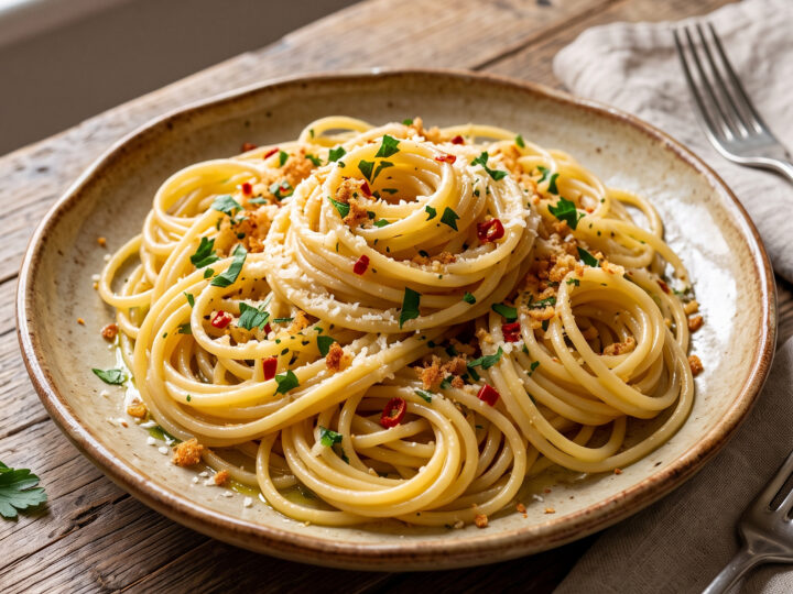 Pasta alla carrettiera aus Sizilien