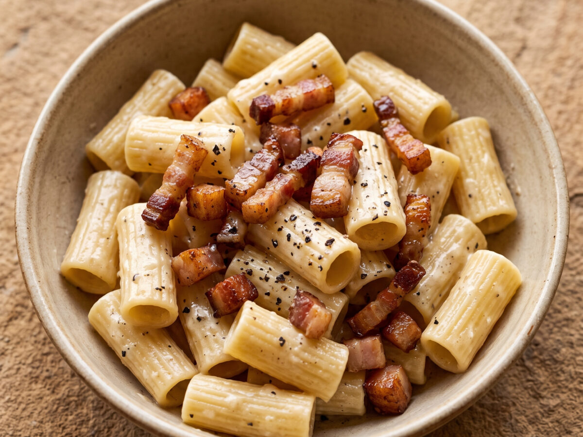 Pasta alla gricia aus Latium