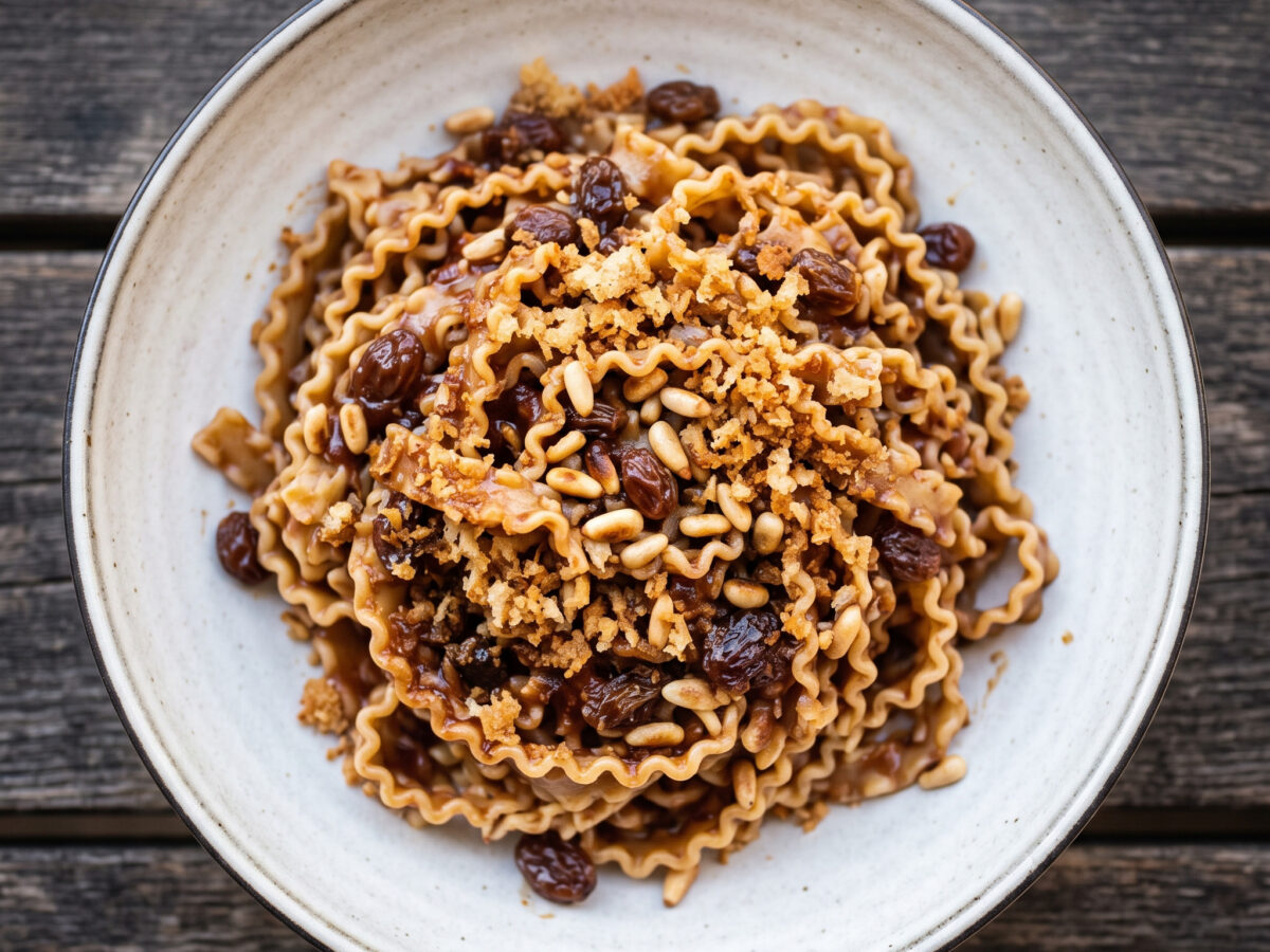 Pasta c'anciova: Palermos süß-salzige Pastaküche