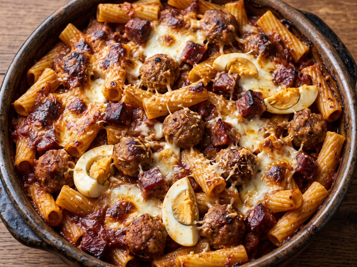 Pasta chjina aus Kalabrien