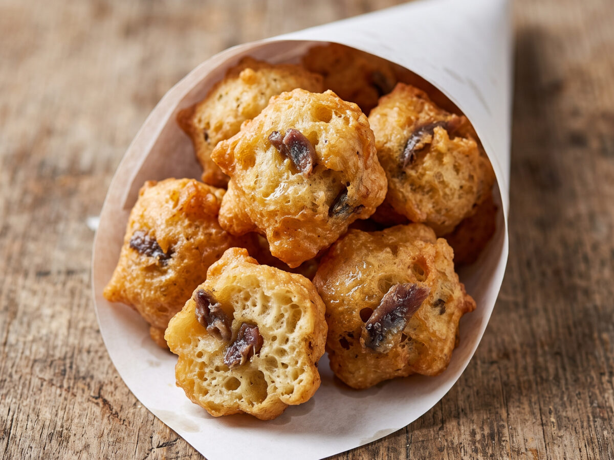 Kleine Frittelle, großer Sardellengeschmack