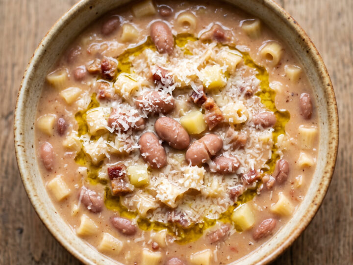 Pasta e fagioli alla ligure