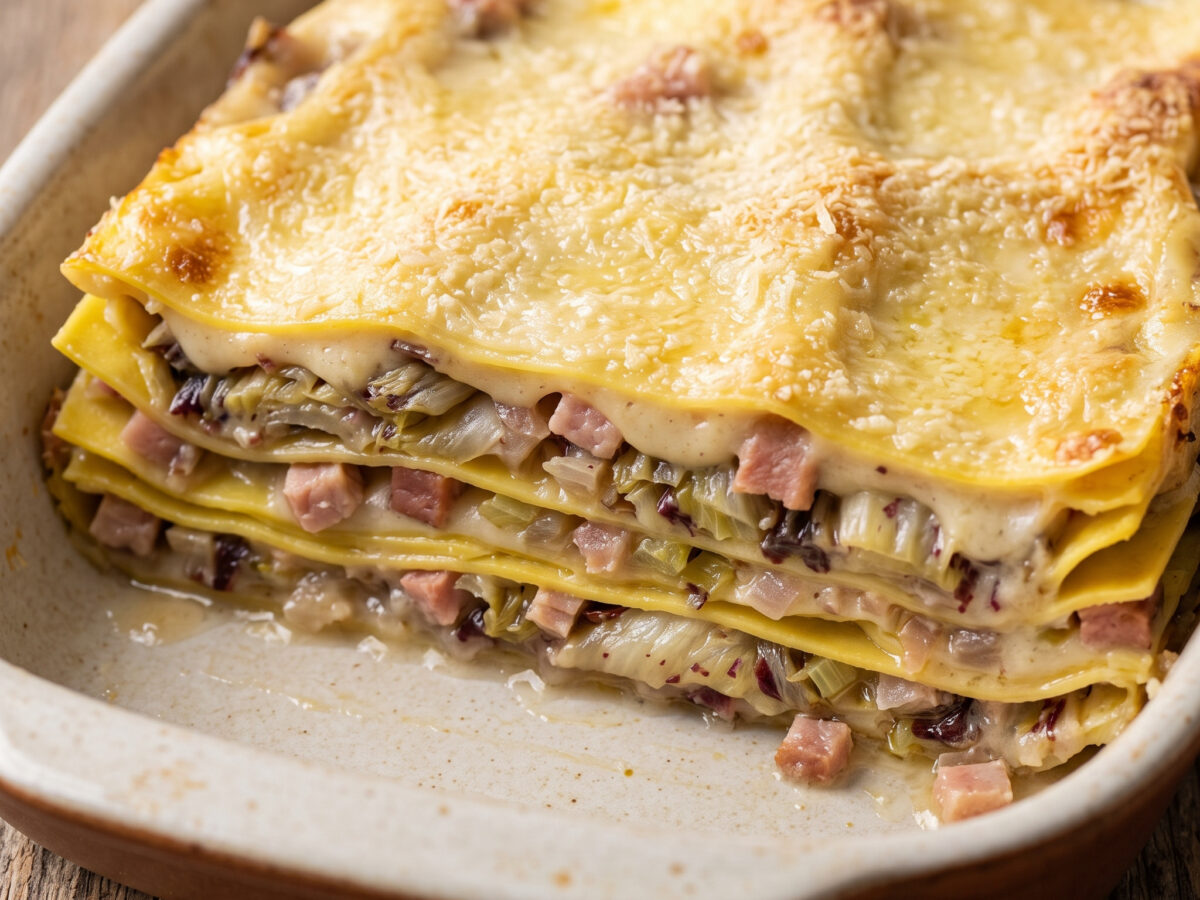 Pasticcio aus Venetien mit Castelfranco-Radicchio