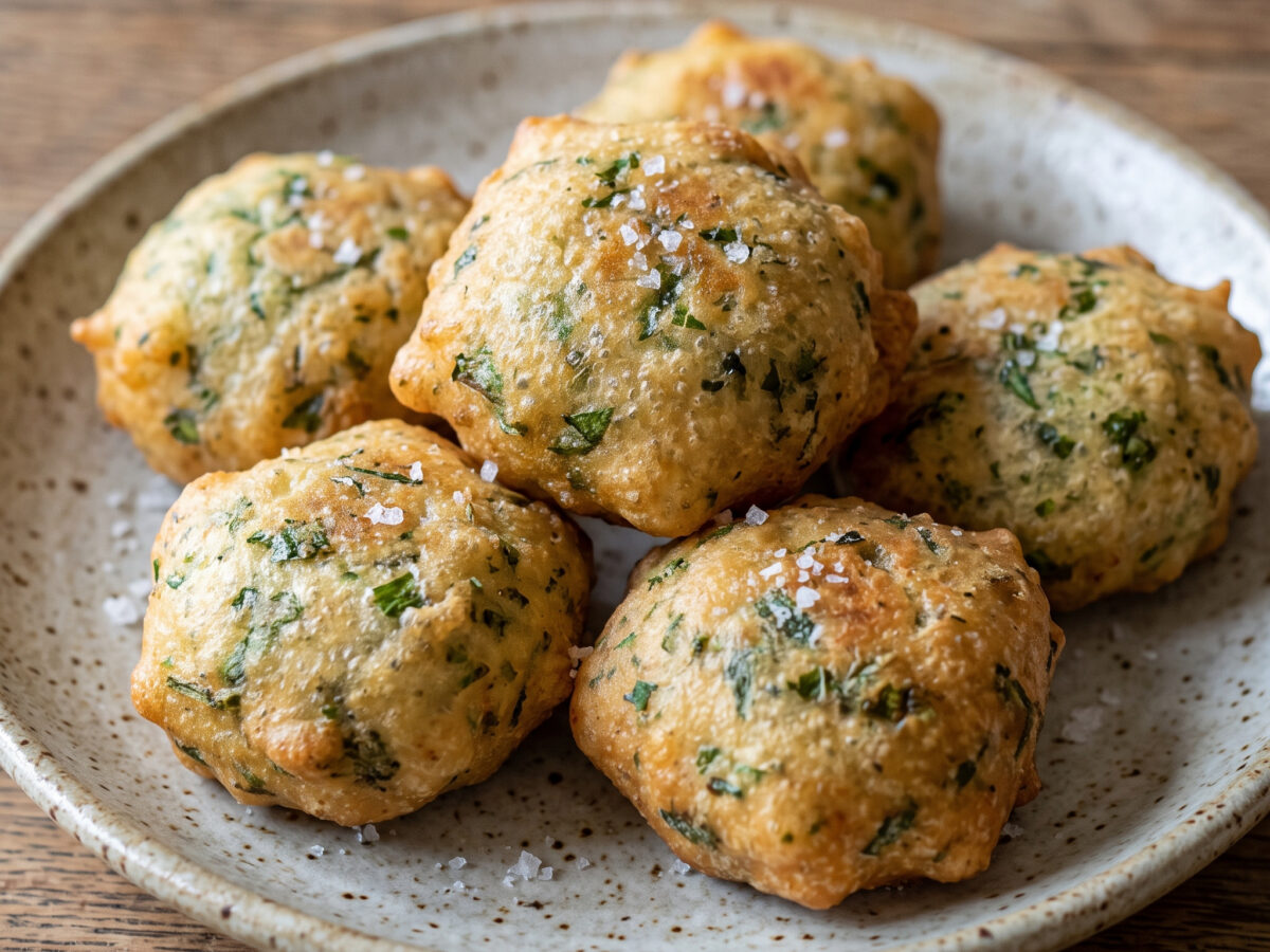 Patalocco alle erbe: herzhafte Frittelle aus Umbrien