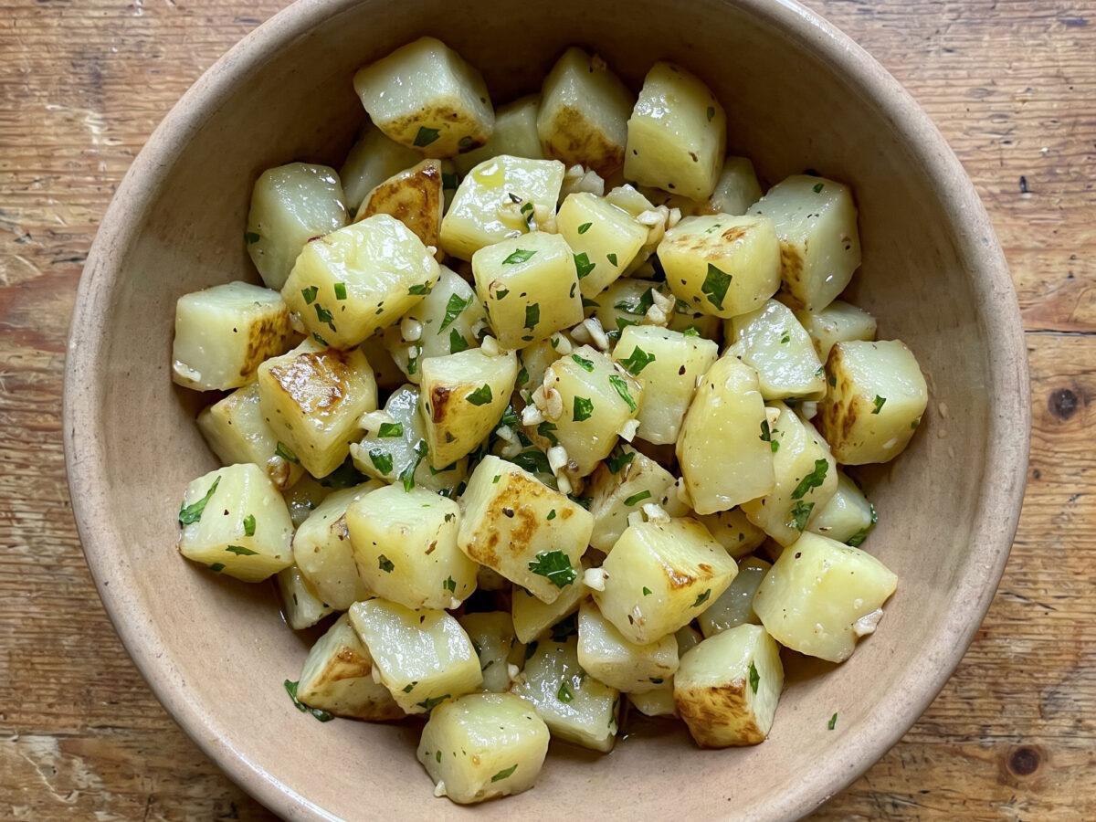 Patate a schiscionera aus Sardinien