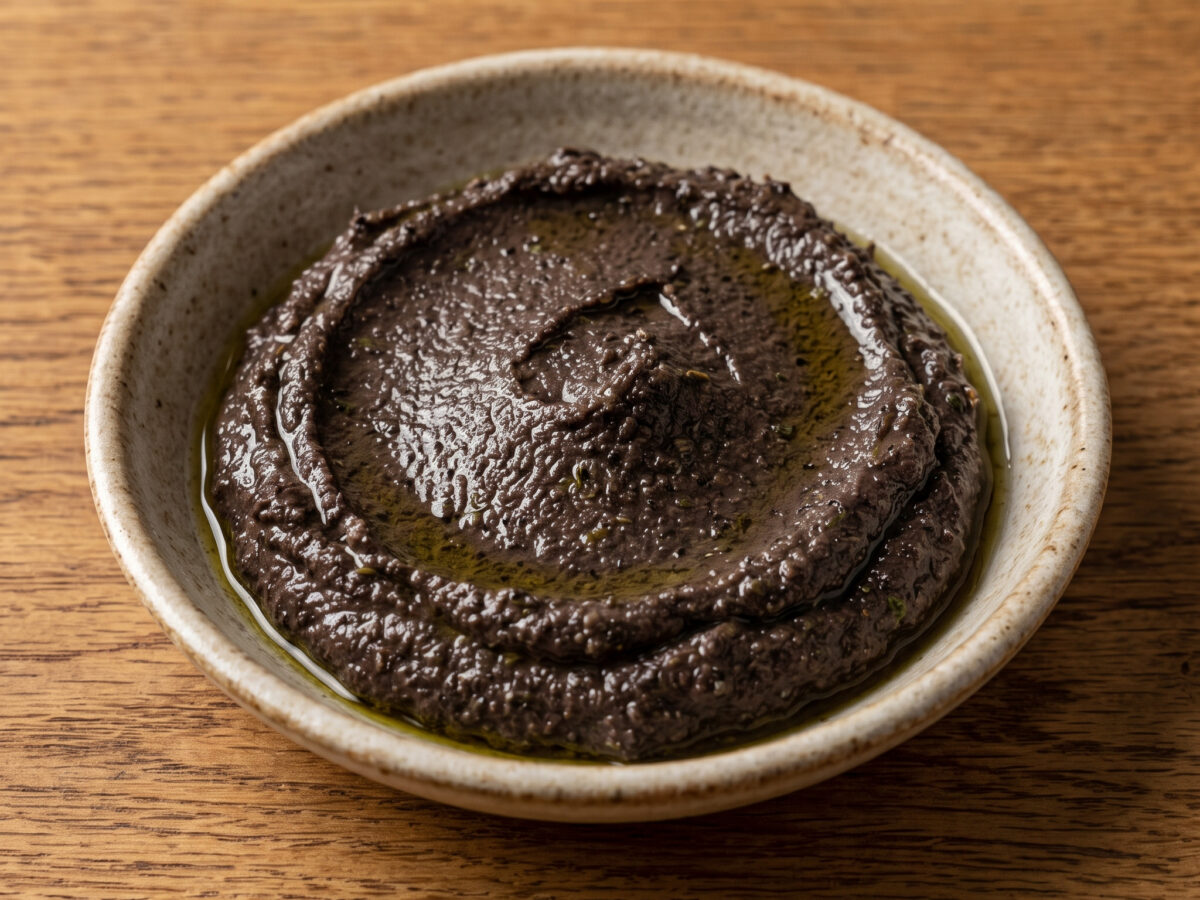 Paté di olive nere alla pugliese