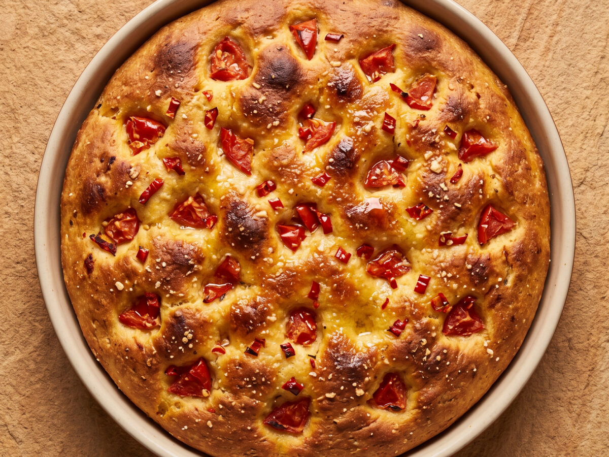 Pitta pizzulata: Kalabriens herzhafter Ofenfladen