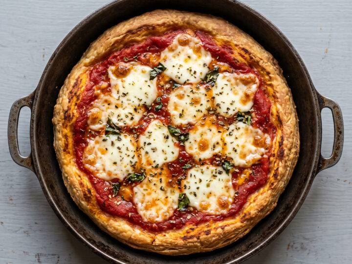 Pizza al padellino aus dem Piemont