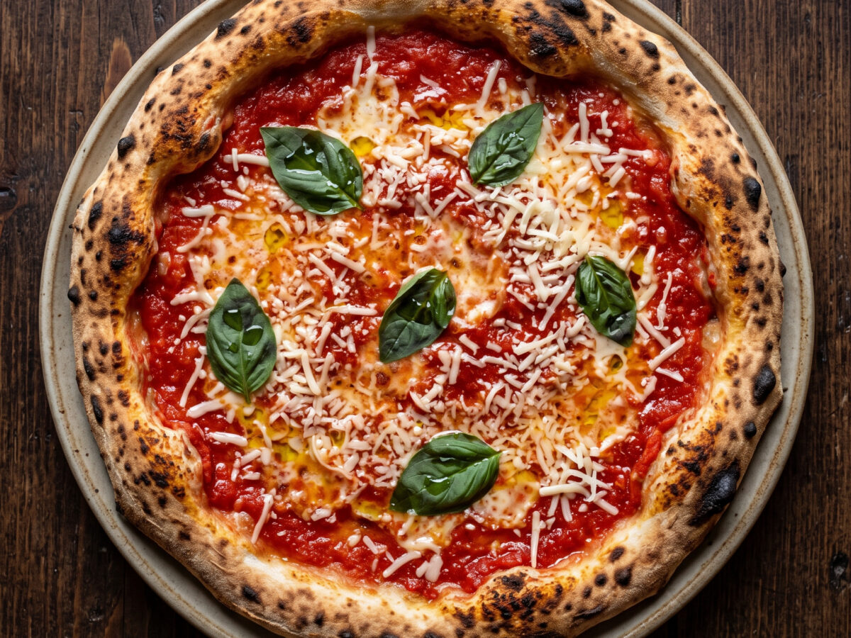 Pizza Cosacca: Neapolitanische Pizza ohne Mozzarella