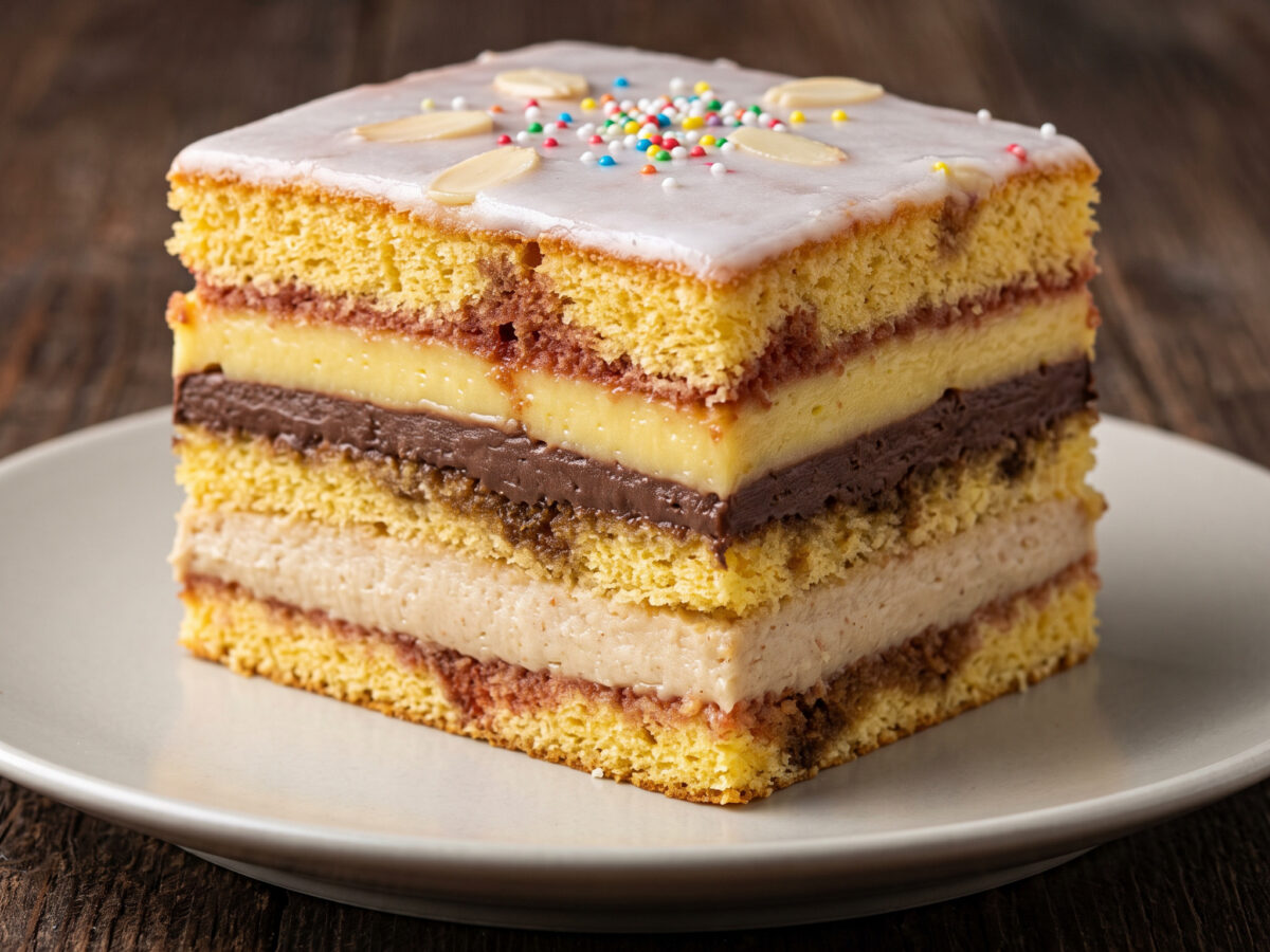 Pizza dolce abruzzese: cremige Schichttorte aus den Abruzzen