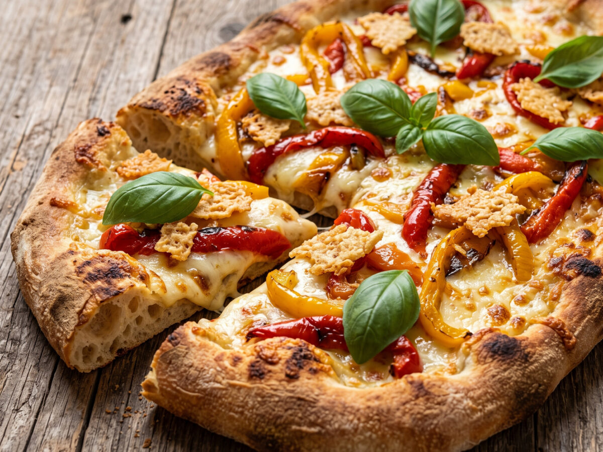 Pizza in pala aus dem Piemont