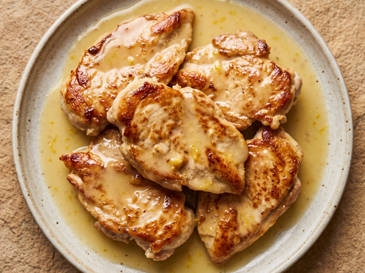 Pollo al limone – Hähnchen mit Zitronensauce