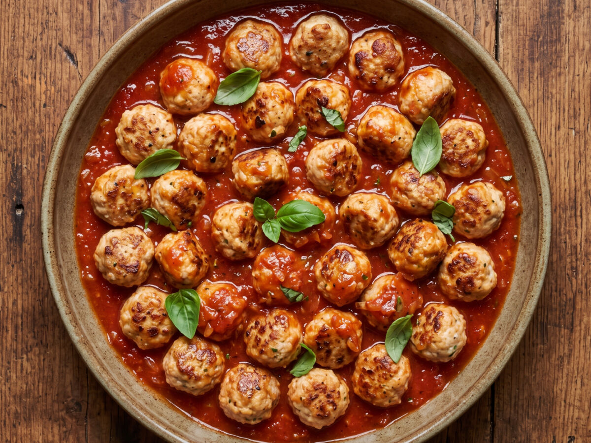 Polpette di pesce spada al sugo